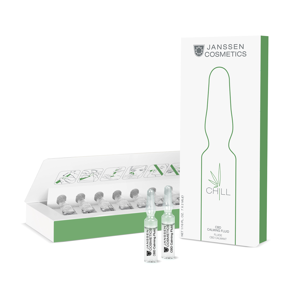 CHILL - CBD Calming Fluid 7 x 2 ml
